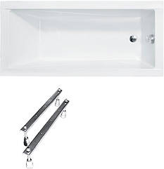 Акрилова ванна 150х70 з ніжками Besco Modern Польща