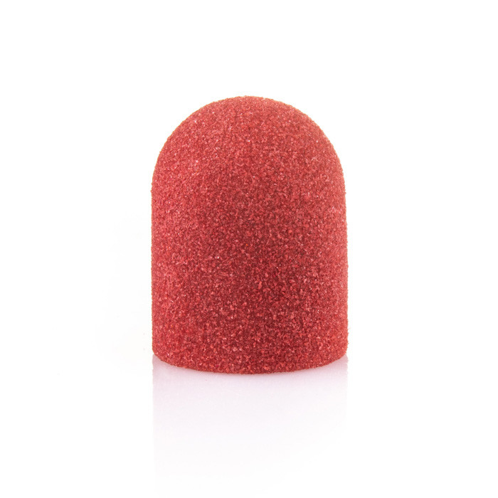 Абразивний ковпачок CR-13-120 червоний 120 грит (d=13 мм)