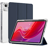 Чохол для Lenovo Tab M11 / Xiaoxin Pad 2024 Galeo TPU Trifold with Stylus Holder Navy Blue