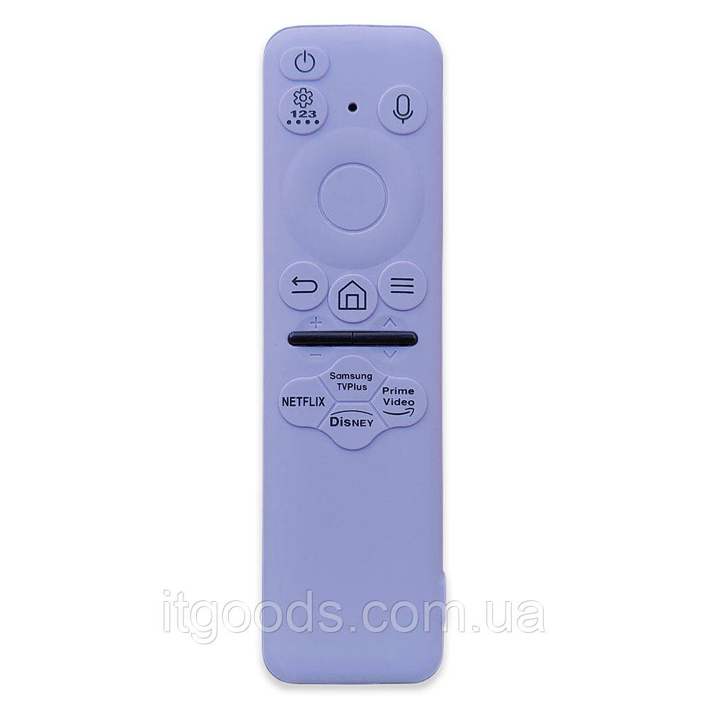 Фіолетовий силіконовий захисний чохол для пульта Samsung BN59-01432A BN59-01432B BN59-01440A TM2361G BN59-01439A, фото 1