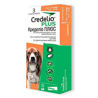 Таблетки Credelio Plus (Кределіо Плюс) Dog Tab від бліх та кліщів для собак 5,5-11 кг, 1таб