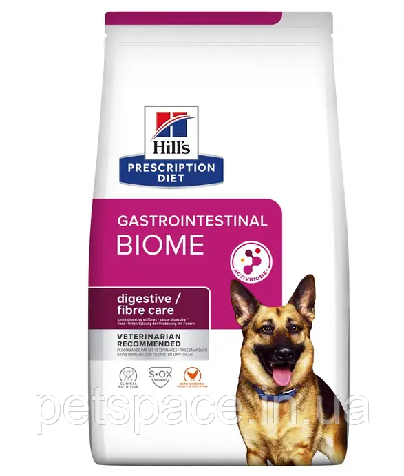 Корм Hills PD Canine Gastrointestinal Biome (Хіллс для собак при діареї та розладах травлення) 10кг