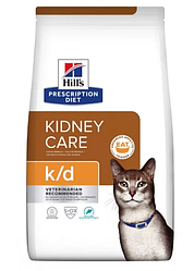 Корм Hill's PD Feline K/D Tuna (Хіллс при захвор. нирок, ниркова та сердечна недостат./СКХ) 400г.