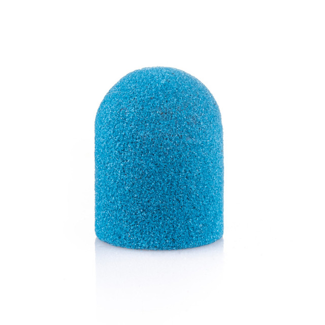 Абразивный колпачок CВ-13-160 голубой 160 грит (d=13 мм)