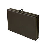 Складна косметологічна кушетка автомат, Портативне ліжко 14 кг для масажу, Масажний стіл, Чорний !!!, фото 3