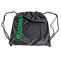 Рюкзак спортивний MadMax MFA-276 Waterproof Gymsack Black/Turquoise I'Pro