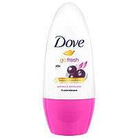 Жіночий дезодорант кульковий Dove Go Fresh Asai Berry & Waterlily Scent 50 мл.