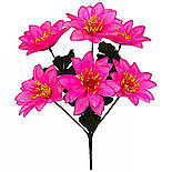 Штучні квіти букет крокуси з присипкою, 36 см (20 шт. в уп), фото 2