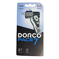 Станок для гоління Dorco 1шт Pace7 Pro з 7 лезами