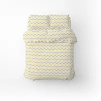 Полутораспальный комплект постельного белья бязь зиг-заг цвет персиково-бежевый 185319