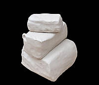 Біла глина для ліпки 3кг - творчості, гончарства, шлікерного лиття, художніх виробів