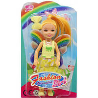 Кукла "Fashion girl: Фея", 13,5 см, желтая Toys Shop