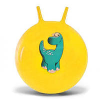 Мяч для фитнеса "Динозавры" (желтый) Toys Shop