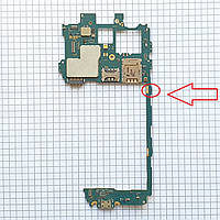 Плата Samsung J400F Galaxy J4 2018 (на запчасти, переломана) флеш-память 2/16Гб
