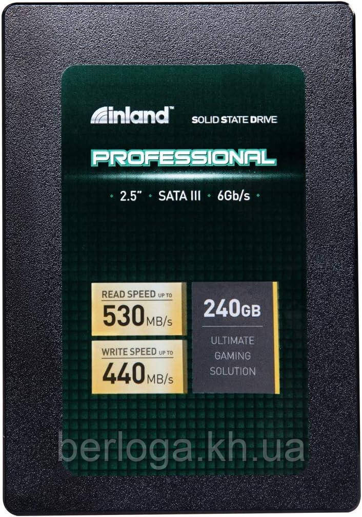 SSD накопичувач  Inland Professional 240GB 2.5"  SATA III 6Gb/s