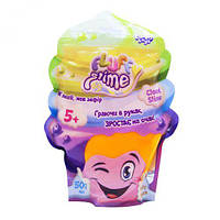 Слайм Fluffy Slime укр 500 г оранжевый Toys Shop