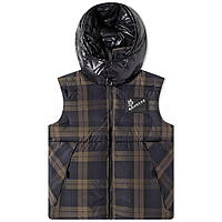 Безрукавка / жилет 7 Moncler FRGMT Hiroshi Fujiwara Worren Blackwatch Tartan Gilet.