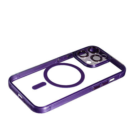 Чохол Aluminium With Magsafe для iPhone 14 Pro Max Purple, фото 2