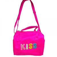 Сумка дитяча "Kiss", 23х26 см (рожева) Toys Shop