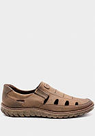 Туфли мужские из натуральной кожи MIDA 130826 (8) коричневій