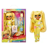 Кукла Rainbow High Jr High PJ Part Sunny Madison Yellow Рейнбоу Хай Санни Мэдисон Пижамная вечеринка Подростки