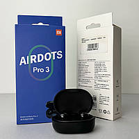 Беспроводные вакуумные компактные блютуз наушники для телефона | AirDots Pro | черные