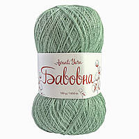 Avanti Yarn COTTON (Аванті Ярн Коттон) № 1147 полинь (Пряжа напівбавоана, нитки для в'язання)