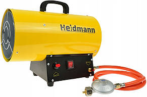 Газовий обігрівач з редуктором 15 кВт Heidmann H00751