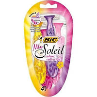 Станок для гоління Bic Miss Soleil Color Collection 4 шт