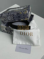 Жіночий ремінь Dior JA-D-Fence Belt Black Smooth Calfskin