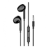 Нові навушники провідні вкладиш HOCO M101 Max з мікрофоном чорного кольору
