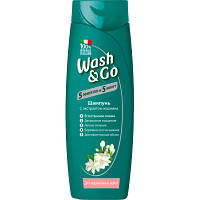 Шампунь Wash&Go с экстрактом жасмина для нормальных волос 200 мл (8008970042091) b