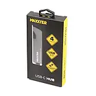 USB-хаб Maxxter HU3С-4P-02 Chalk, фото 3
