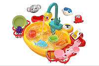 Кухонная мойка ToyCloud продукты, течет вода 177-34