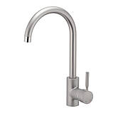 Змішувач для кухні МАТОВИЙ литий Haiba HANS 011 Satin (HB0164) +, фото 2