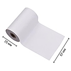 Термопапір для принтера 57х25 мм (довжина 5,85м), 1шт / Папір для термопринтера / Папір для міні принтера, фото 10