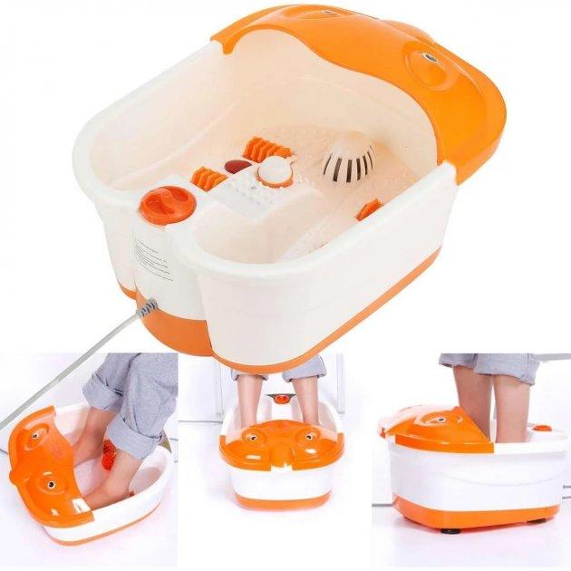 Гідромасажна ванночка для ніг ванночка масажер для ступнів ніг ванночка-масажер для педикюру