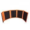 Солнечная панель трансформер GDTimes GD-ZD0620 20Вт зарядка от солнца Solar Panel на 2 USB, фото 2