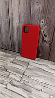 Задня накладка Iphone 11 Original soft touch case Red no logo