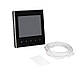 Дротовий тижневий термостат (16A+NTC) з Wi-Fi BHT-3000-GBLW, фото 5