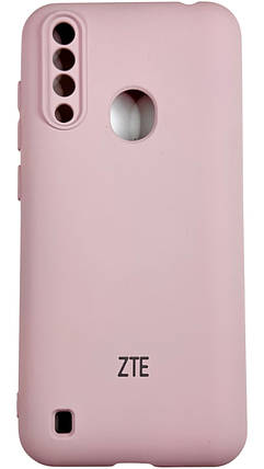 Чохол Soft touch для ZTE Blade A7 2020 пудровий, фото 1