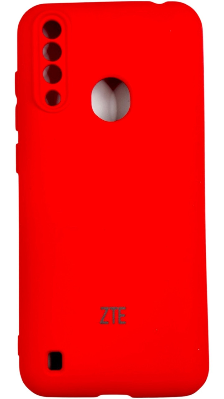 Чохол Soft touch для ZTE Blade A7 2020 червоний