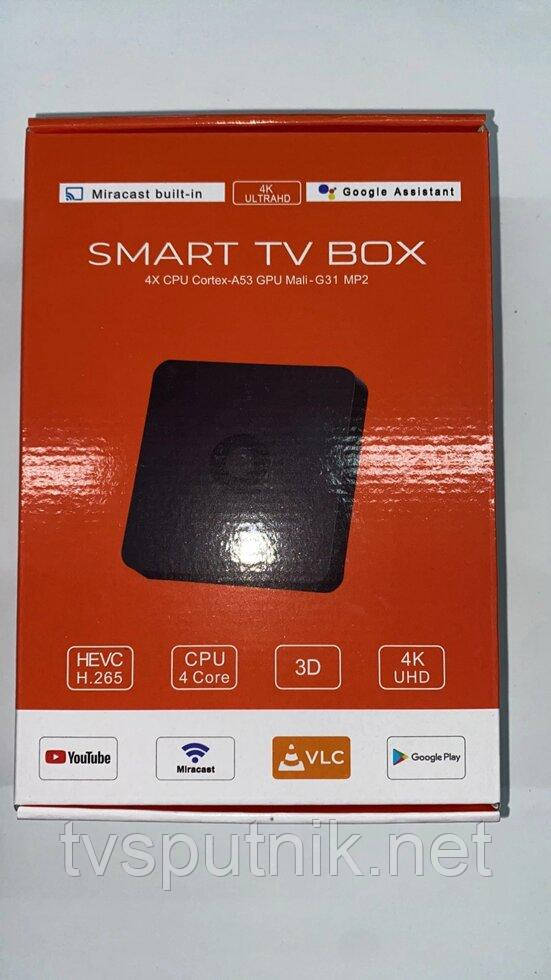 Смарт приставка Q1 2/16 з Android TV 10, 4K, Bluetooth та голосовим керуванням