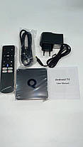 Смарт приставка Q1 2/16 з Android TV 10, 4K, Bluetooth та голосовим керуванням, фото 2