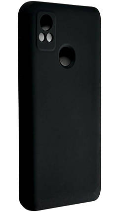 Чохол Soft touch для ZTE Blade A31 чорний, фото 1
