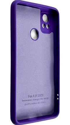 Чохол Soft touch для ZTE Blade A31 фіолетовий, фото 3
