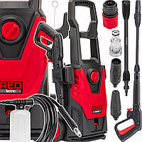 МОЙКА ВЫСОКОГО ДАВЛЕНИЯ RED TECHNIC МОЩНОСТЬ 230 БАР 1600 ВТ АЛЮМИНИЕВЫЙ НАСОС TURBO LANCE КОМПЛЕКТ XXL