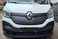 Зимняя накладка на решетку Глянцевая для Renault Trafic 2015-2024 гг