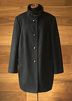 Чорне вовняне кашемірове пальто жіноче Basler, розмір 3XL