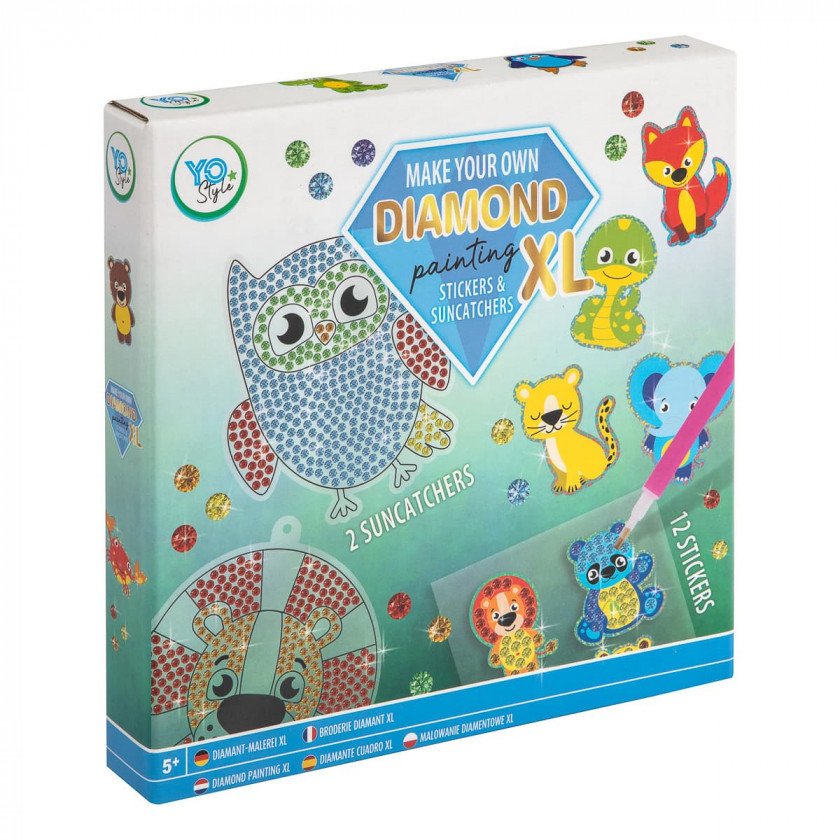 Набір для творчості "Мозаїка Сова" Grafix Diamond painting (8715427085807)